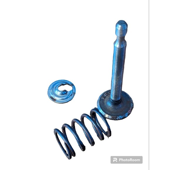 Tecumseh Valve Assembly (missing cup) 29316A Lawnmower Spring Retainer Vintage - Picture 4 of 5